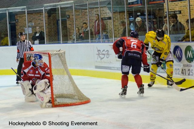 Photo hockey match Angers  - Rouen le 11/09/2012