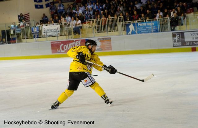 Photo hockey match Angers  - Rouen le 11/09/2012