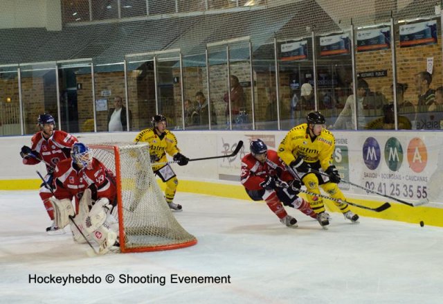Photo hockey match Angers  - Rouen le 11/09/2012