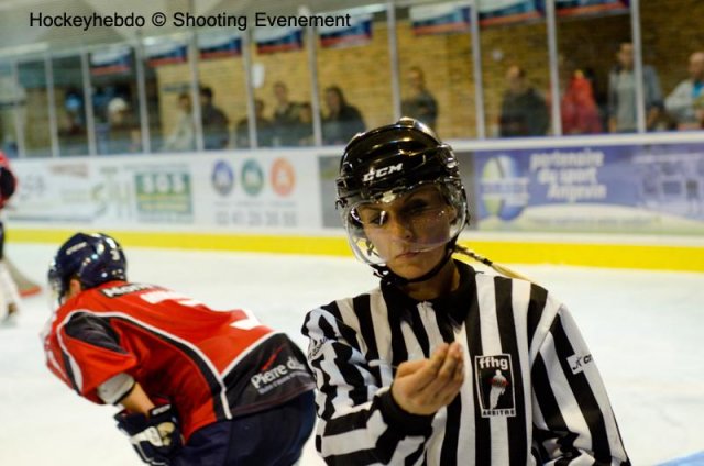 Photo hockey match Angers  - Rouen le 11/09/2012