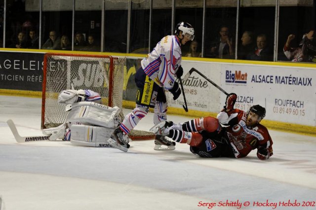Photo hockey match Mulhouse - Epinal  le 11/09/2012