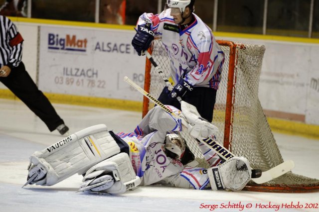 Photo hockey match Mulhouse - Epinal  le 11/09/2012