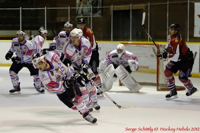 Photo hockey match Mulhouse - Epinal  le 11/09/2012