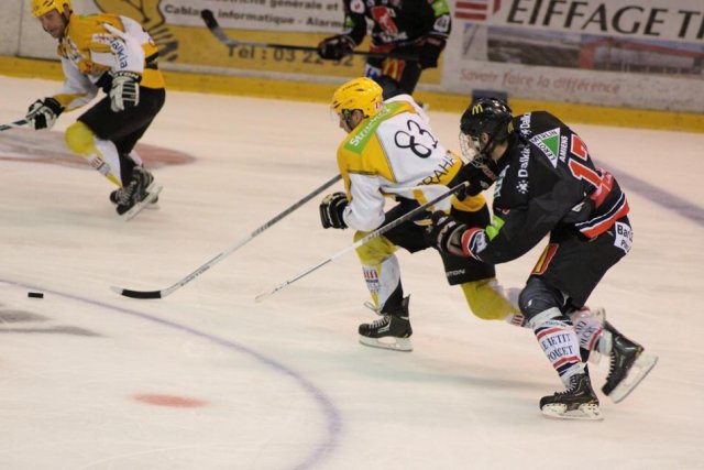 Photo hockey match Amiens  - Strasbourg  le 11/09/2012