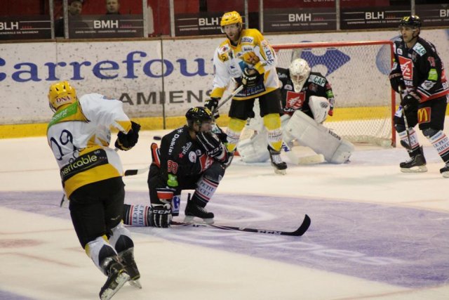 Photo hockey match Amiens  - Strasbourg  le 11/09/2012