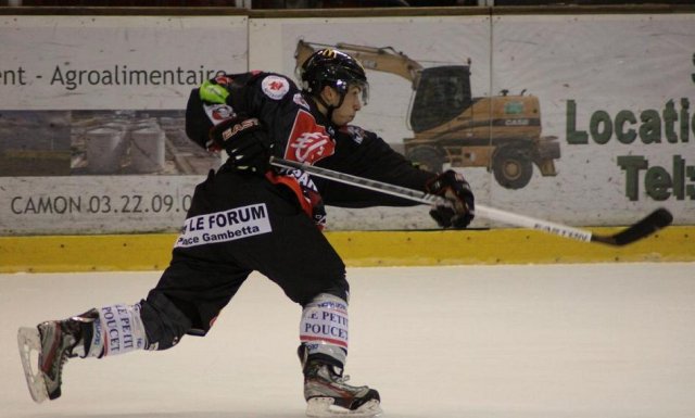 Photo hockey match Amiens  - Strasbourg  le 11/09/2012