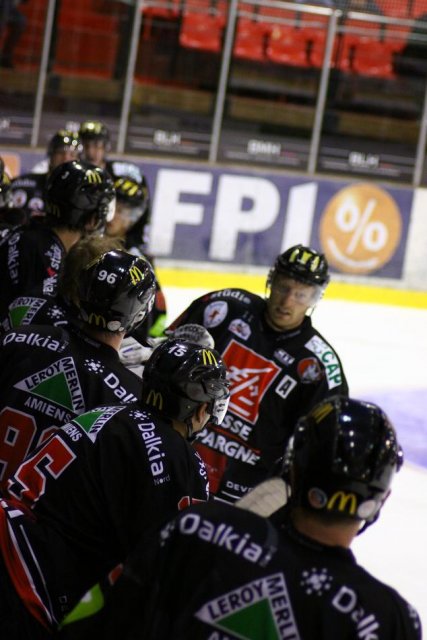 Photo hockey match Amiens  - Strasbourg  le 11/09/2012
