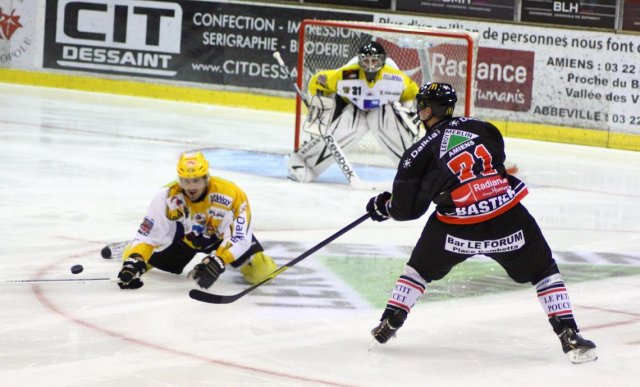Photo hockey match Amiens  - Strasbourg  le 11/09/2012