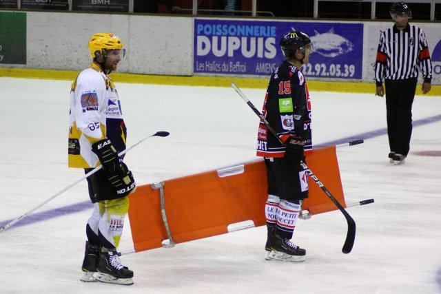 Photo hockey match Amiens  - Strasbourg  le 11/09/2012