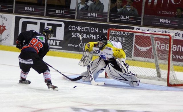 Photo hockey match Amiens  - Strasbourg  le 11/09/2012