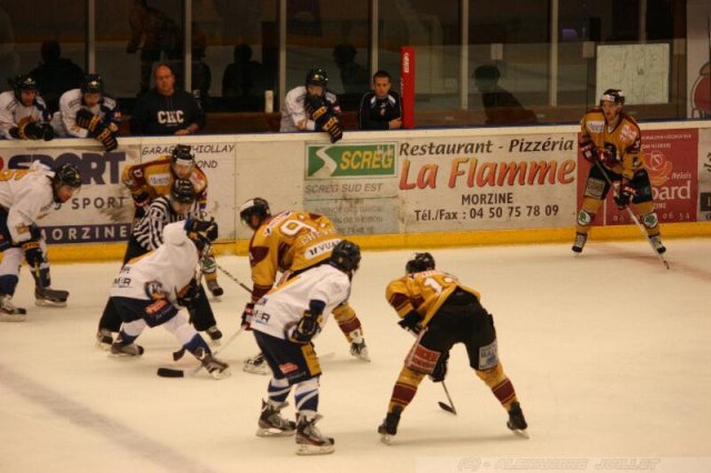 Photo hockey match Morzine-Avoriaz - Chamonix  le 12/09/2012