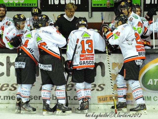 Photo hockey match Villard-de-Lans - Amiens  le 15/09/2012