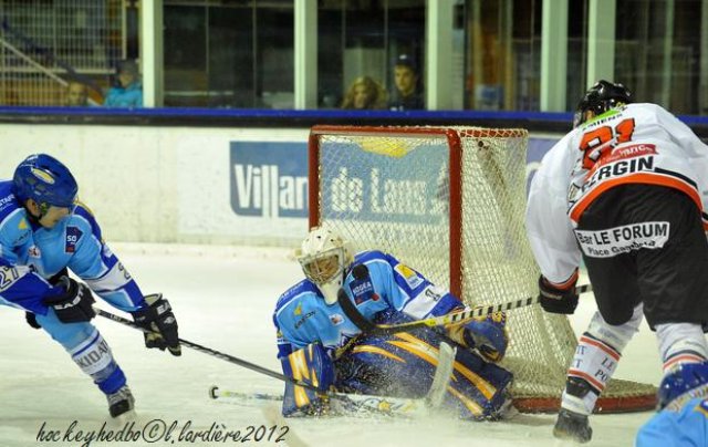 Photo hockey match Villard-de-Lans - Amiens  le 15/09/2012
