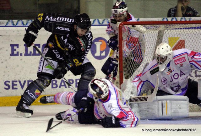 Photo hockey match Rouen - Epinal  le 15/09/2012