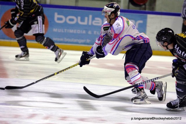 Photo hockey match Rouen - Epinal  le 15/09/2012