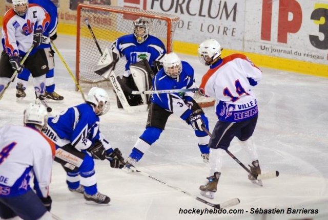 Photo hockey reportage U18 Elite : Tours - Reims en images