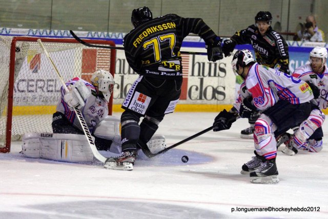Photo hockey match Rouen - Epinal  le 15/09/2012