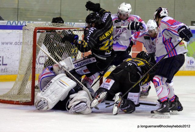 Photo hockey match Rouen - Epinal  le 15/09/2012