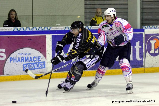 Photo hockey match Rouen - Epinal  le 15/09/2012