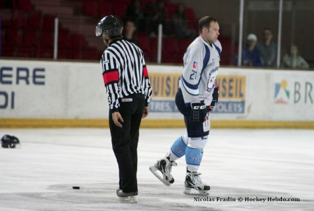 Photo hockey match Briançon  - Angers  le 15/09/2012