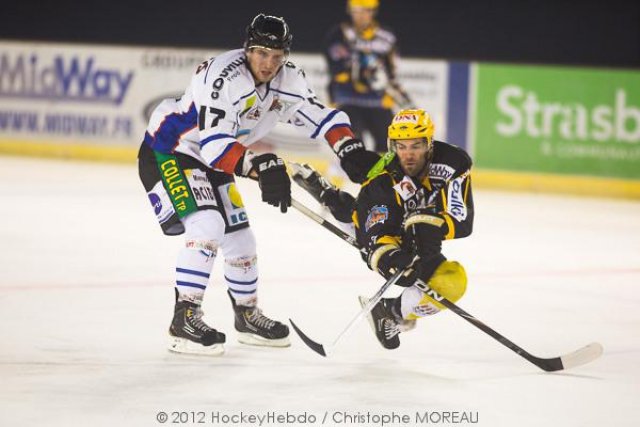 Photo hockey match Strasbourg  - Caen  le 15/09/2012