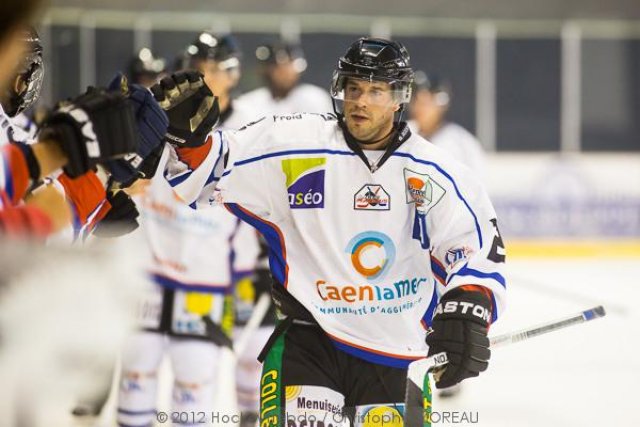 Photo hockey match Strasbourg  - Caen  le 15/09/2012