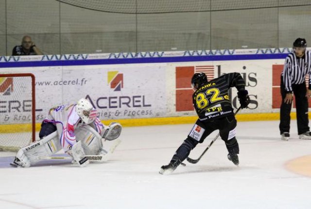 Photo hockey match Rouen - Epinal  le 15/09/2012