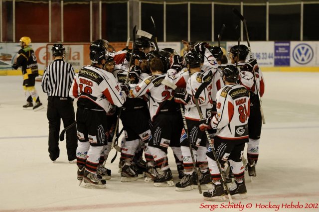 Photo hockey match Strasbourg  - Mulhouse le 18/09/2012