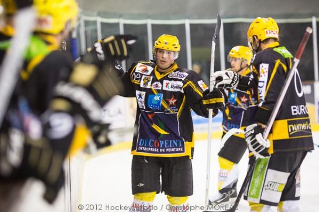 Photo hockey match Strasbourg  - Mulhouse le 18/09/2012