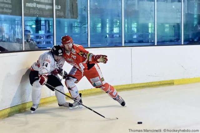 Photo hockey match Amnéville - Toulouse-Blagnac le 15/09/2012