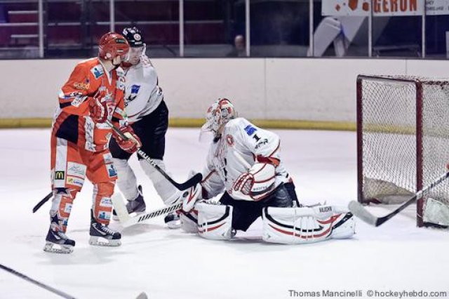 Photo hockey match Amnéville - Toulouse-Blagnac le 15/09/2012