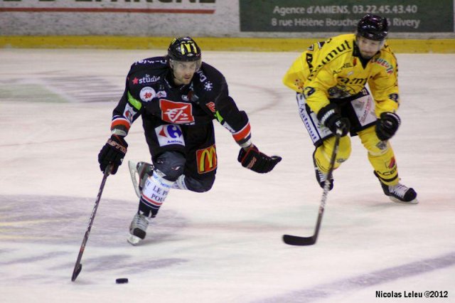 Photo hockey match Amiens  - Rouen le 21/09/2012