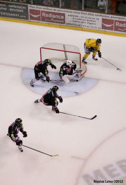 Photo hockey match Amiens  - Rouen le 21/09/2012
