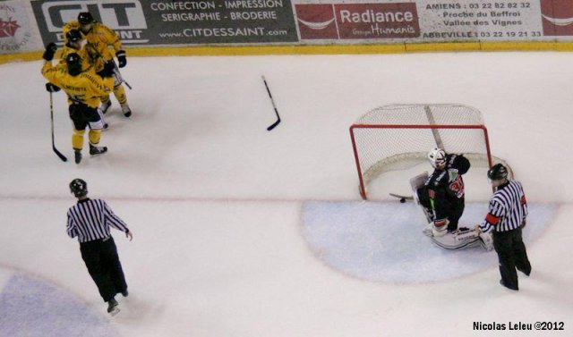 Photo hockey match Amiens  - Rouen le 21/09/2012