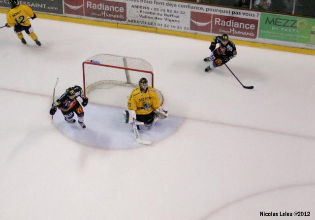 Photo hockey match Amiens  - Rouen le 21/09/2012
