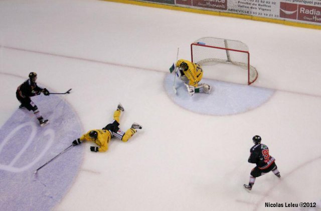 Photo hockey match Amiens  - Rouen le 21/09/2012