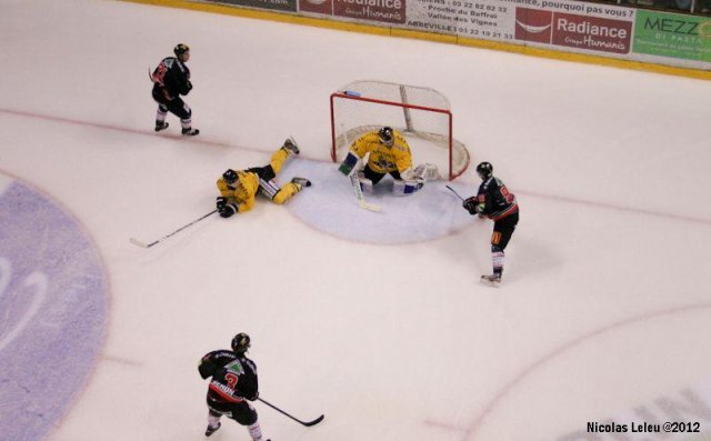 Photo hockey match Amiens  - Rouen le 21/09/2012