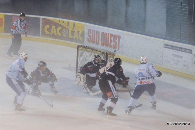 Photo hockey match Bordeaux - Montpellier  le 22/09/2012