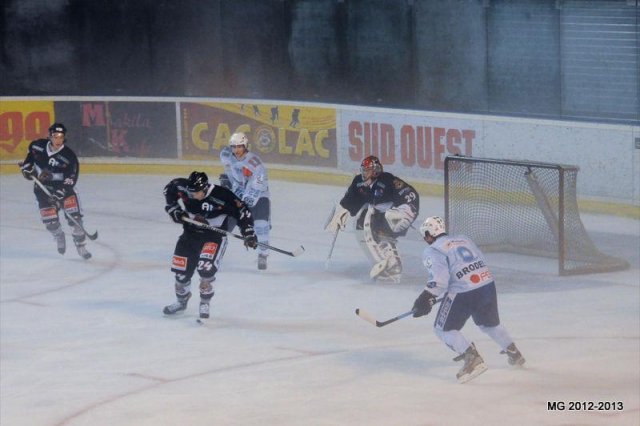 Photo hockey match Bordeaux - Montpellier  le 22/09/2012