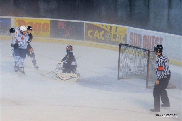 Photo hockey match Bordeaux - Montpellier  le 22/09/2012