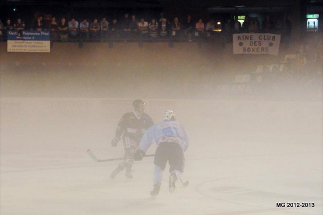 Photo hockey match Bordeaux - Montpellier  le 22/09/2012
