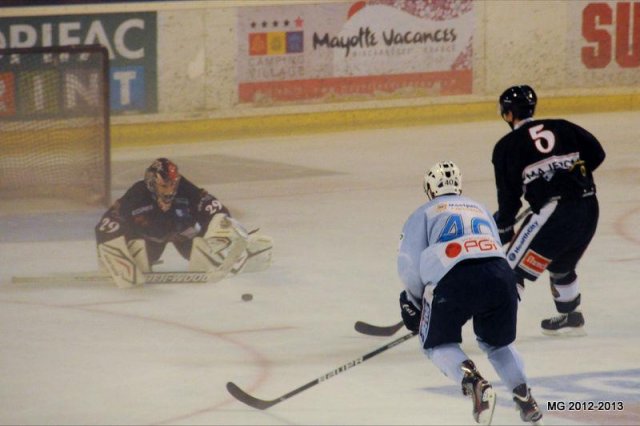 Photo hockey match Bordeaux - Montpellier  le 22/09/2012