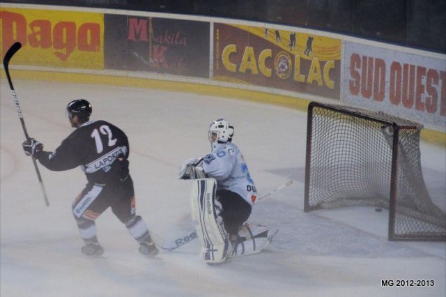 Photo hockey match Bordeaux - Montpellier  le 22/09/2012