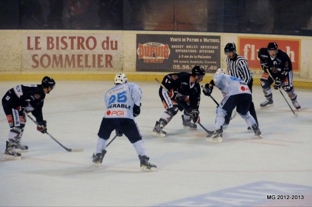 Photo hockey match Bordeaux - Montpellier  le 22/09/2012