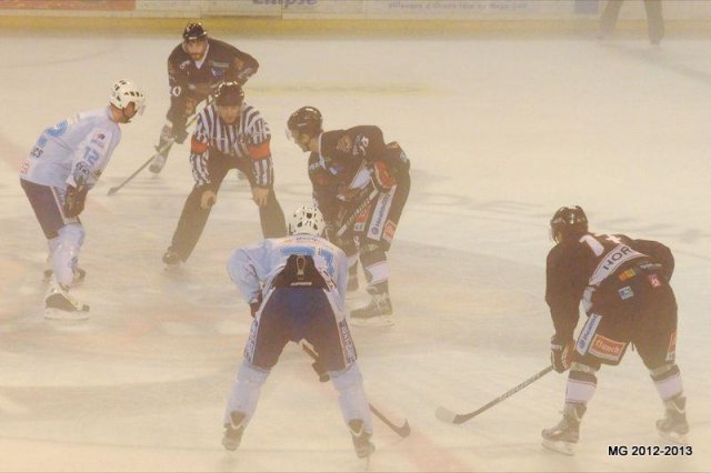 Photo hockey match Bordeaux - Montpellier  le 22/09/2012