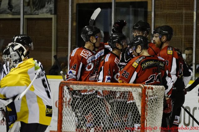 Photo hockey match Mulhouse - Strasbourg  le 22/09/2012