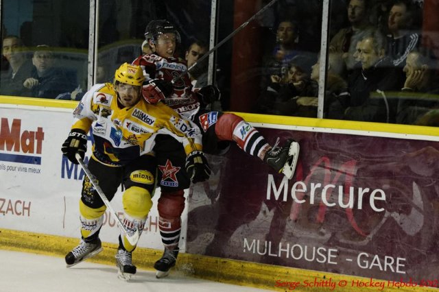 Photo hockey match Mulhouse - Strasbourg  le 22/09/2012
