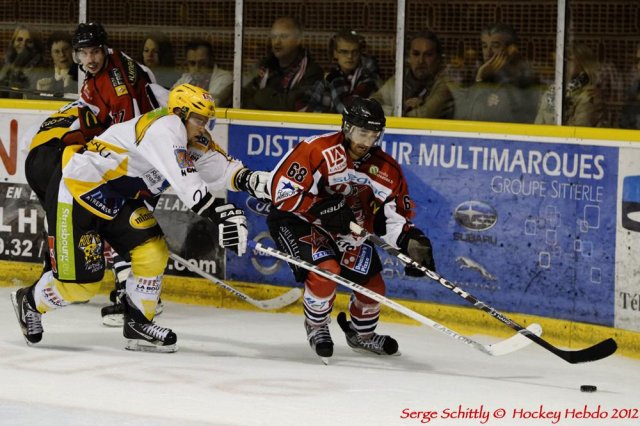 Photo hockey match Mulhouse - Strasbourg  le 22/09/2012