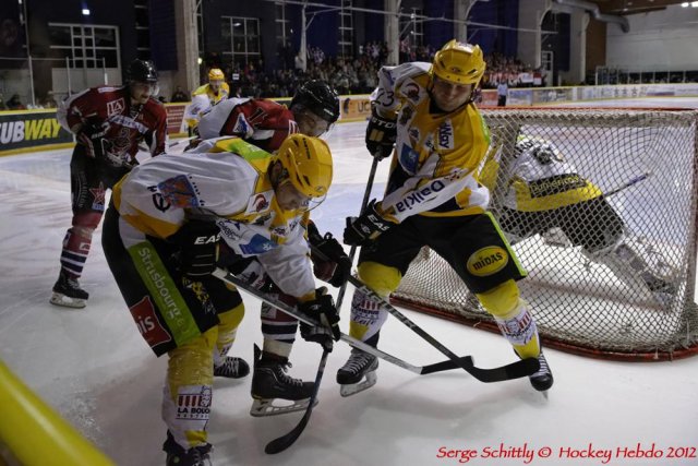 Photo hockey match Mulhouse - Strasbourg  le 22/09/2012