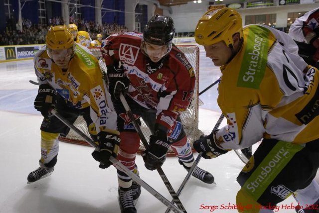 Photo hockey match Mulhouse - Strasbourg  le 22/09/2012